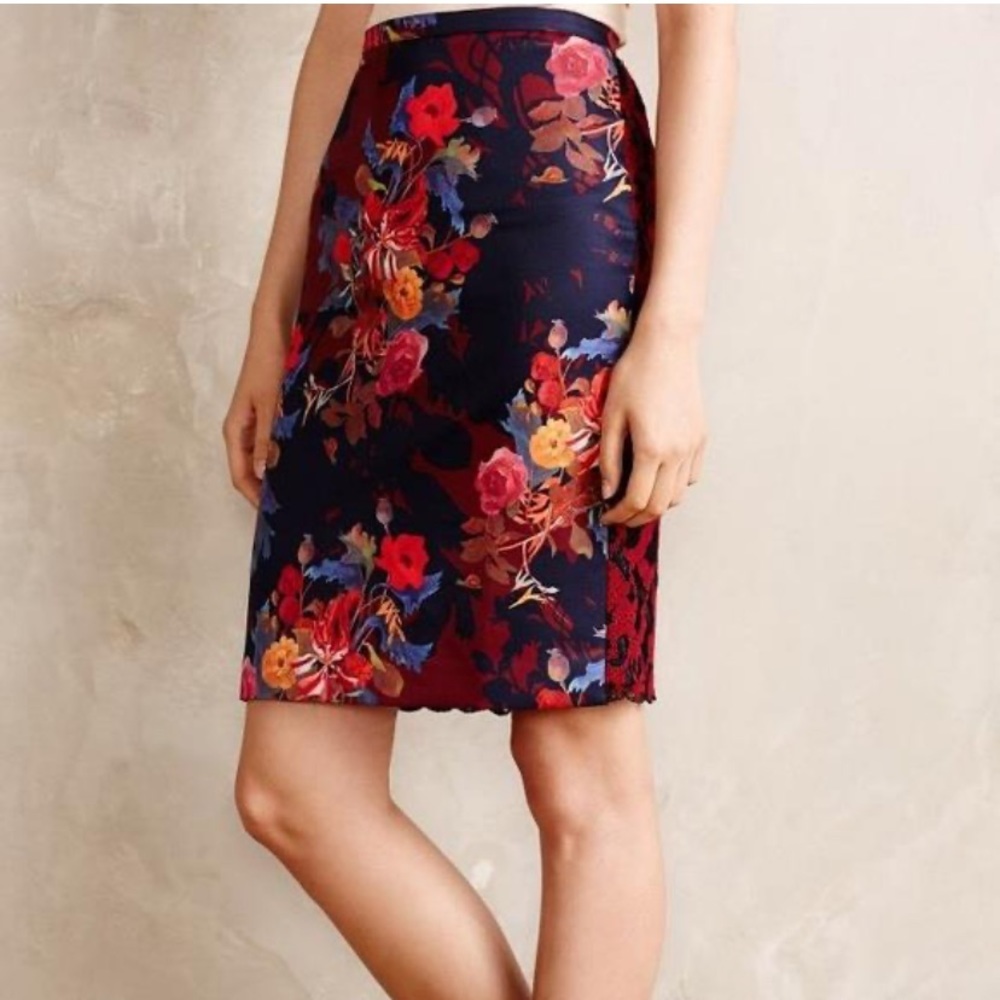 Anthropologie Leifsdottir Pencil Skirt